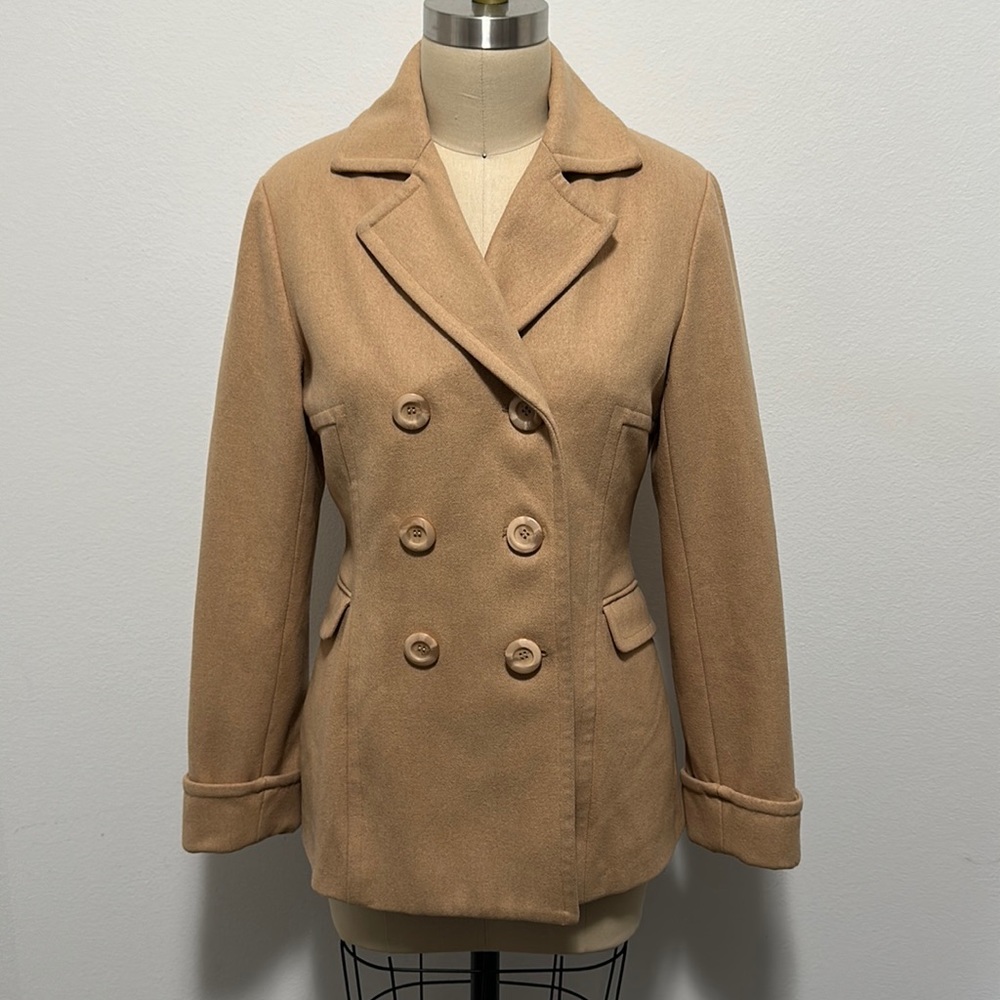 Moda International Camel Coat - Picture 1 of 8